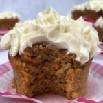 Finished healthy carrot cake