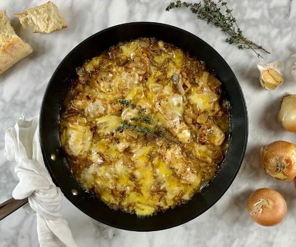 French Onion Chicken Skillet