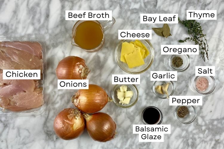 French Onion Chicken Skillet Ingredients