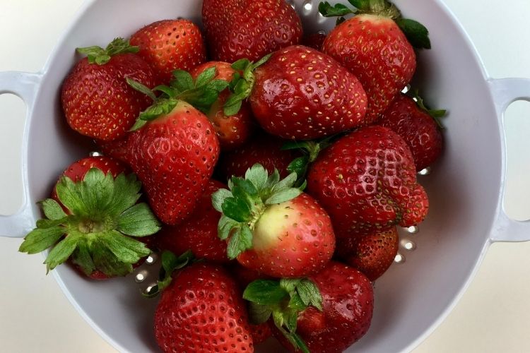 Fresh strawberries