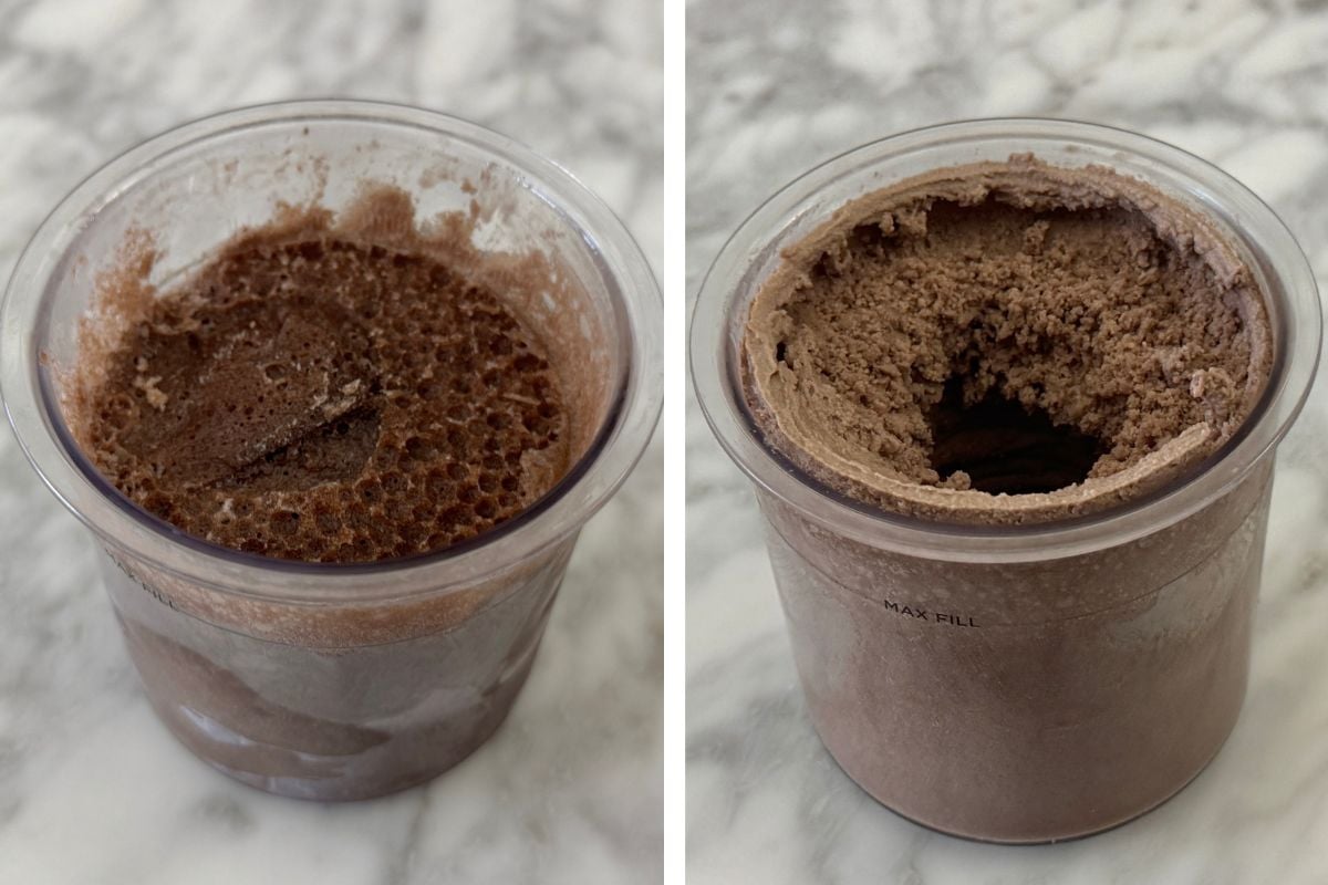 Frozen S'mores Ninja Creami protein ice cream