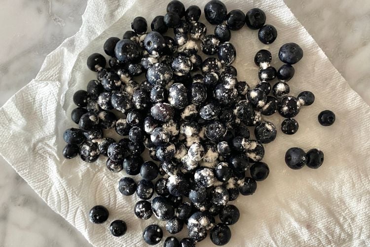 Greek Yogurt Blueberry Muffins