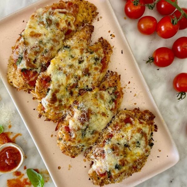 Healthy Baked Chicken Parmesan