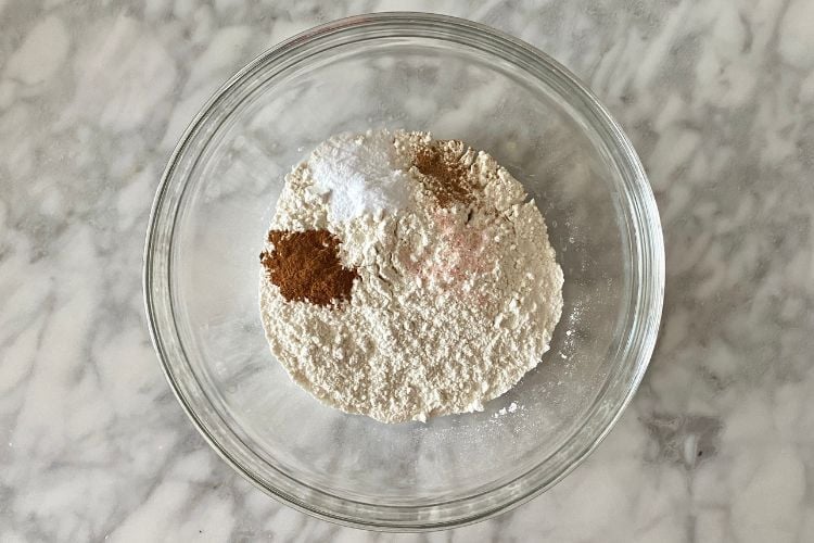 Healthy Banana Bread Dry Ingredients