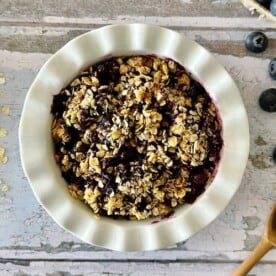 Healthy Blueberry Crisp Recipe