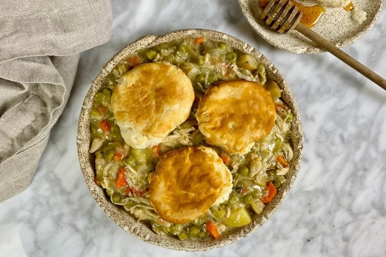 Healthy Chicken Pot Pie