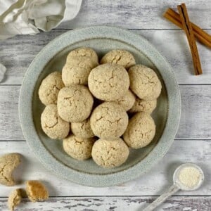 Healthy Cinnamon Sugar Cookies