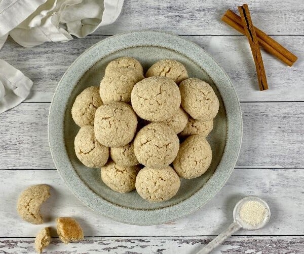 Healthy Cinnamon Sugar Cookies