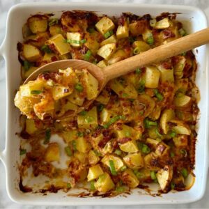 Healthy Mississippi Mud Potatoes