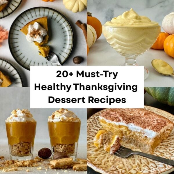 Healthy Thanksgiving Dessert Recipes