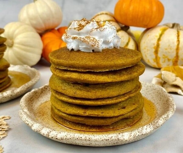 Healthy pumpkin pancakes gluten free