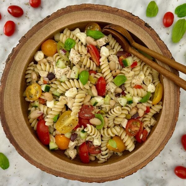 High Protein Italian Pasta Salad
