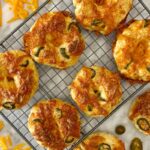 High-Protein Jalapeño Cheddar Bagels