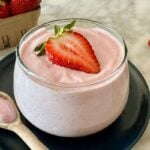 High-Protein Strawberry Mousse