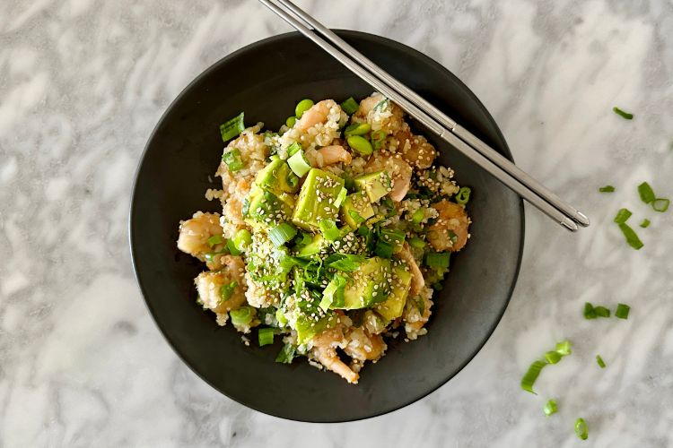 How To Make A Shrimp Sushi Bowl