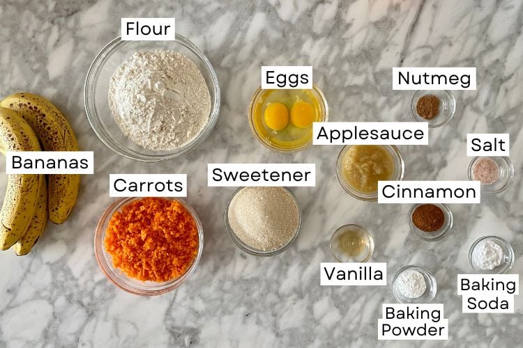 How To Make Banana Carrot Muffins