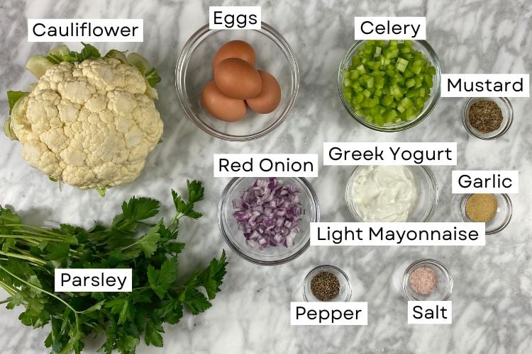 How To Make Cauliflower Potato Salad