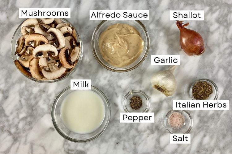 How To Make Mushroom Alfredo Sauce