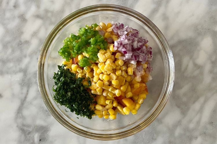 How To Make Peach Corn Salsa