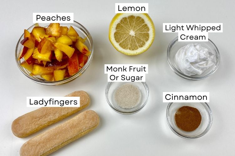 How To Make Peach Tiramisu In A Jar