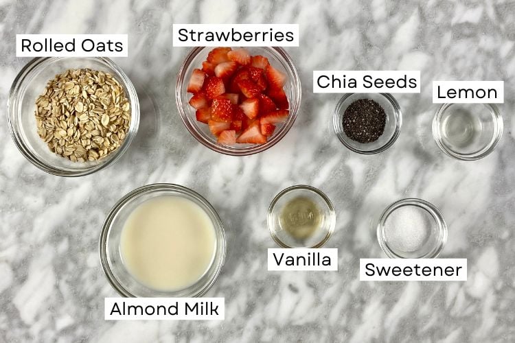 How To Make Strawberry Shortcake Overnight Oats
