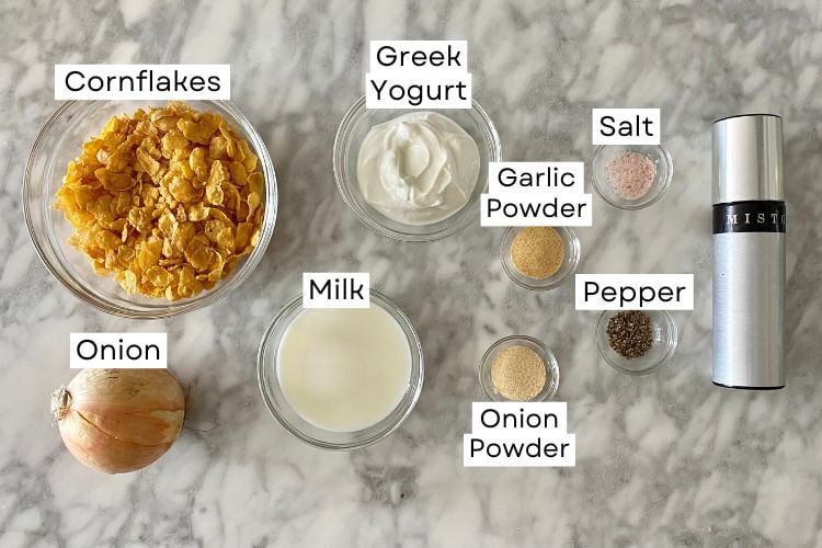 Ingredients For Gluten Free Onion Rings