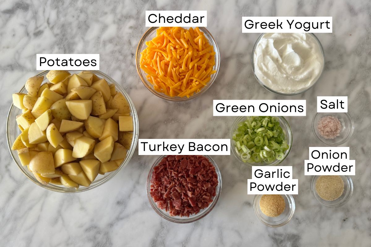 Ingredients for Mississippi Mud Potatoes