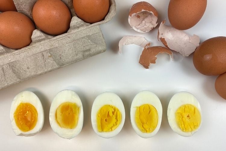 Instant Pot soft-boiled to hard-boiled eggs