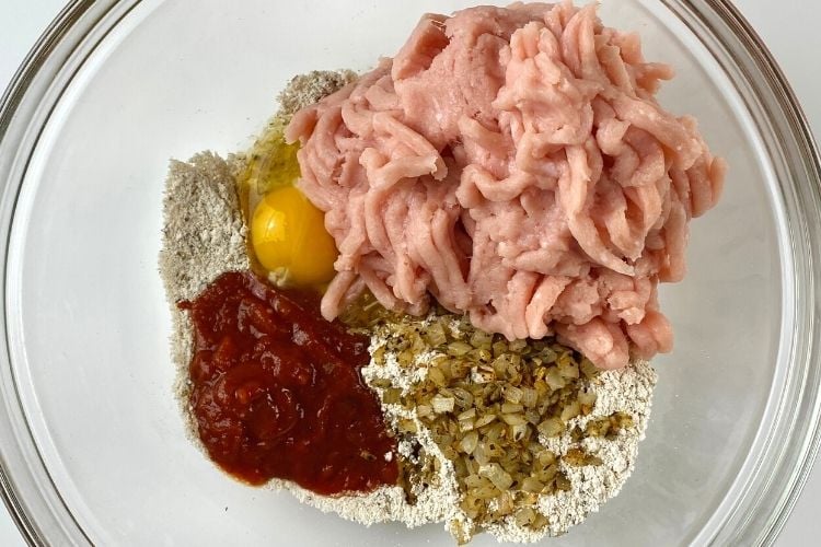 Italian turkey meatloaf