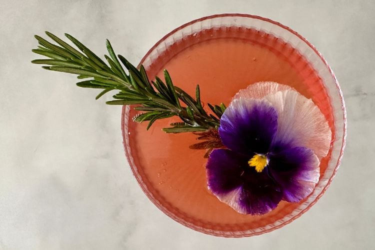 Kombucha mocktails toppings