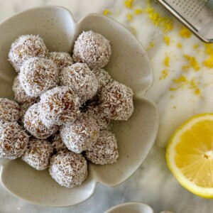 Lemon Bliss Balls