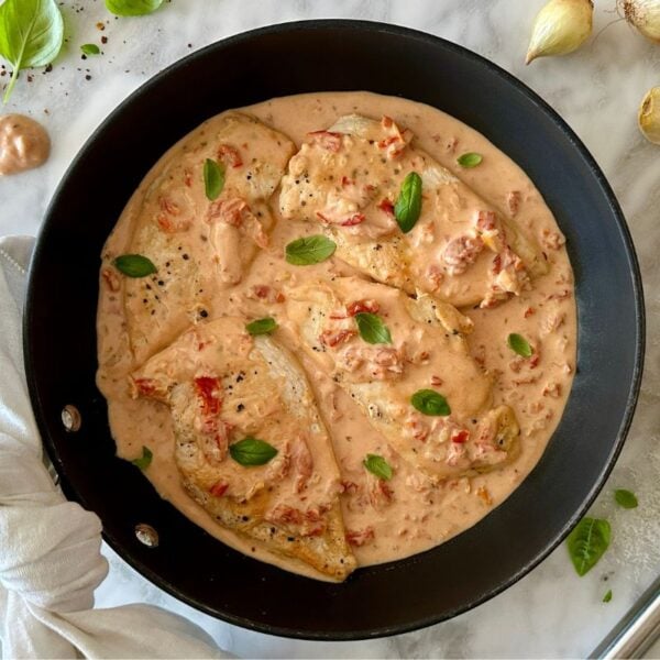 Lightened Up Marry Me Chicken in One Skillet