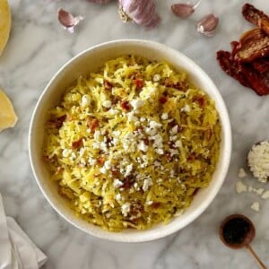 Mediterranean Spaghetti Squash