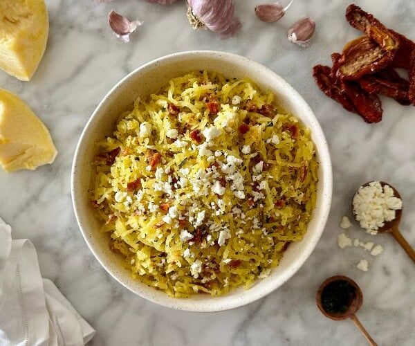 Mediterranean Spaghetti Squash