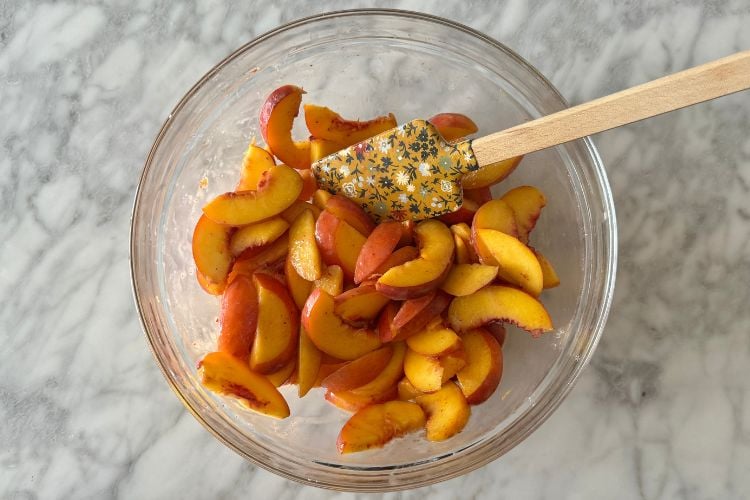 Mixed peach filling