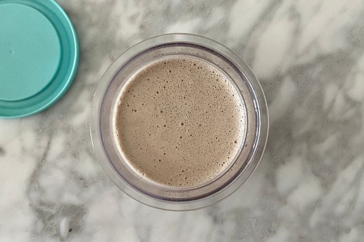 Mixture In Pint Container