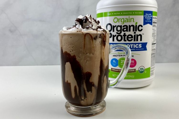 Mocha With Protein Powder