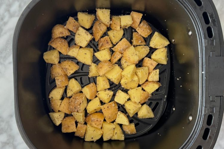 Parmesan potatoes in air fryer
