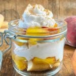 Peach Tiramisu In A Jar
