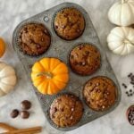 Pumpkin Chocolate Chip Muffins