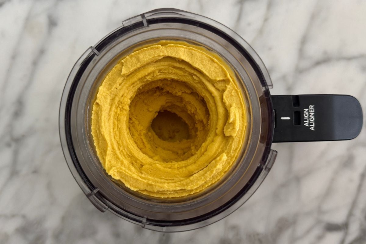 Pumpkin pie protein ice cream in Ninja Creami