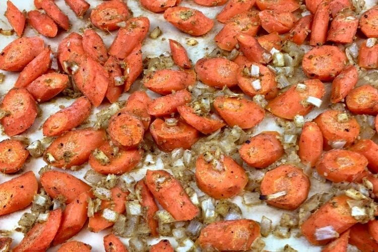 Roasted carrots
