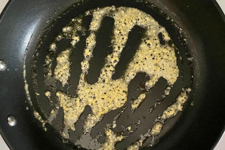 Butter In Pan