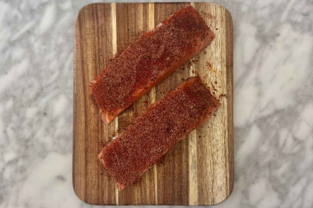 Seasoned salmon for air fryer salmon recipe