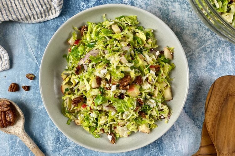 Shaved Brussels Sprouts Salad