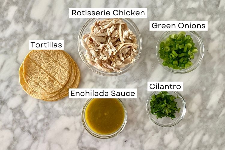 Sheet Pan Taco Ingredients