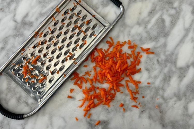 Shredded carrots