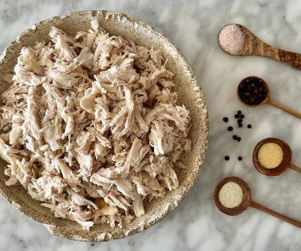 Slow Cooker Shredded Chicken