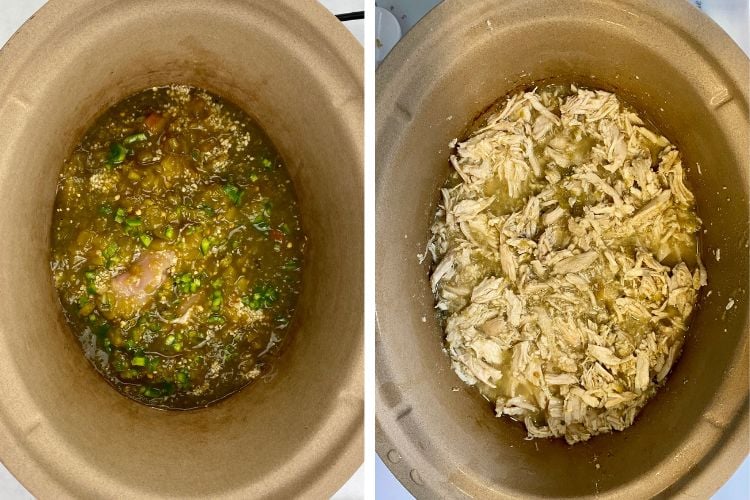 Slow Cooker Shredded Chicken