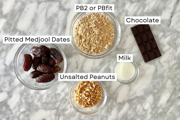 Snickers Balls Ingredients